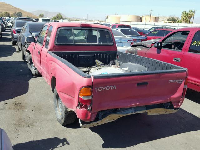 4TAVL52N9XZ475120 - 1999 TOYOTA TACOMA XTR RED photo 3