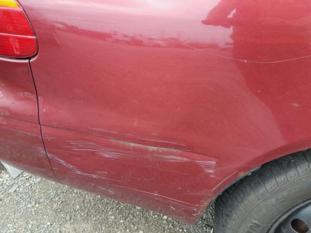 1Y1SK5481XZ411117 - 1999 CHEVROLET GEO PRIZM 栗色 照片 10