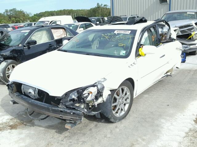 1G4HD57258U178854 - 2008 BUICK LUCERNE CX WHITE photo 2