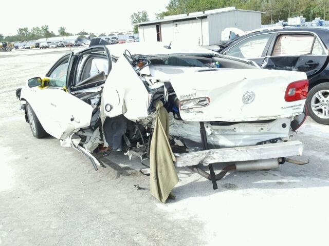 1G4HD57258U178854 - 2008 BUICK LUCERNE CX WHITE photo 3