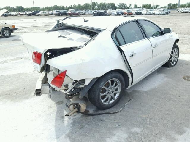 1G4HD57258U178854 - 2008 BUICK LUCERNE CX WHITE photo 4