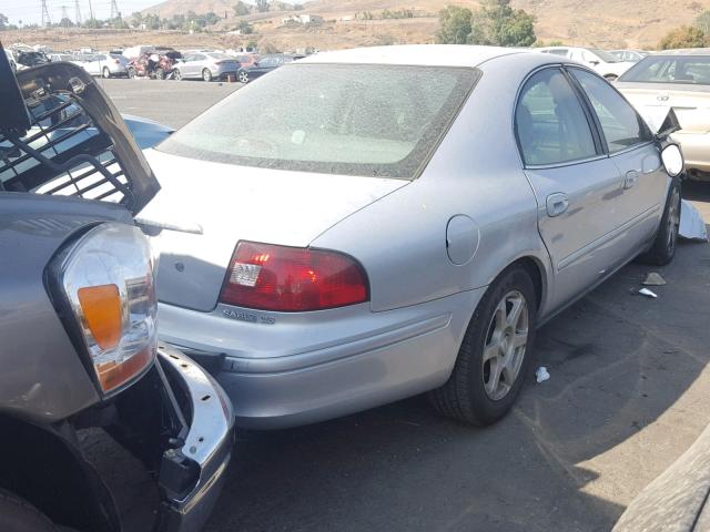 1MEFM55S3YA616608 - 2000 MERCURY SABLE LS P SILVER photo 4