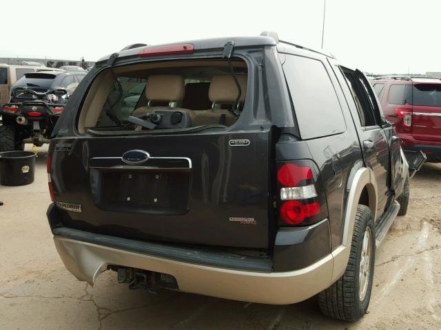 1FMEU74807UA74357 - 2007 FORD EXPLORER E CHARCOAL photo 4