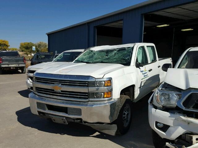 1GC1KUEG9FF596159 - 2015 CHEVROLET SILVERADO WHITE photo 2