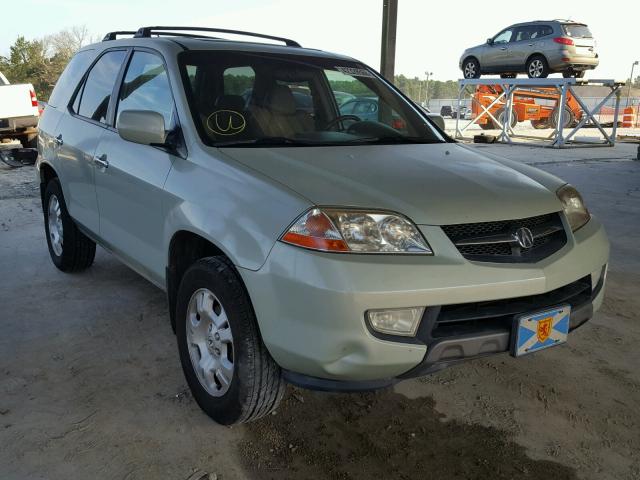 2HNYD18252H515314 - 2002 ACURA MDX GREEN photo 1