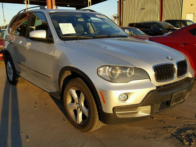 5UXFE43558L036317 - 2008 BMW X5 3.0I SILVER photo 1