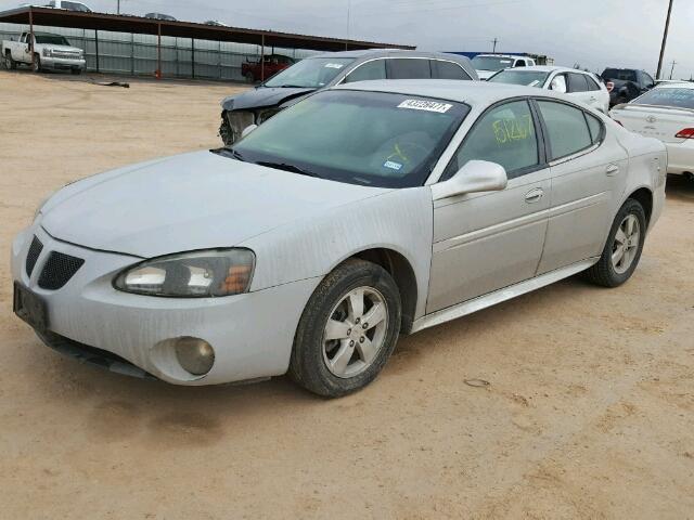 2G2WP552281121825 - 2008 PONTIAC GRAND PRIX GRAY photo 2