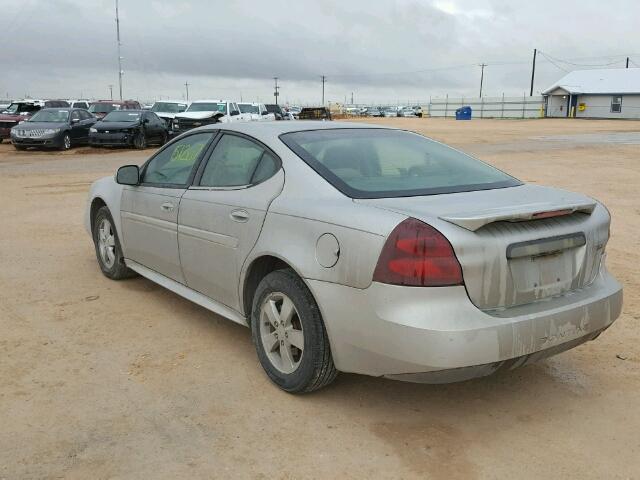 2G2WP552281121825 - 2008 PONTIAC GRAND PRIX GRAY photo 3
