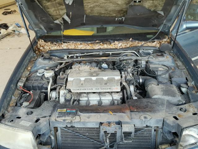 1G6KD54Y4XU757287 - 1999 CADILLAC DEVILLE BLUE photo 7