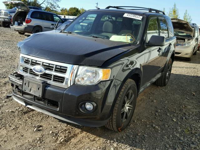 1FMCU0DG7BKA98388 - 2011 FORD ESCAPE XLT BLACK photo 2