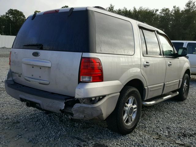 1FMRU15W23LA75280 - 2003 FORD EXPEDITION SILVER photo 4