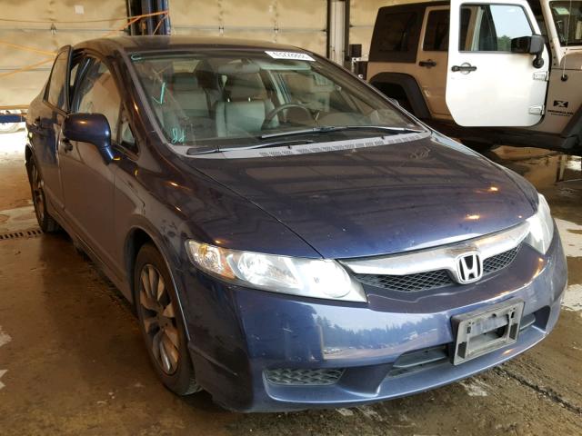 19XFA16989E036462 - 2009 HONDA CIVIC EXL 蓝色 照片 1