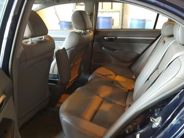 19XFA16989E036462 - 2009 HONDA CIVIC EXL 蓝色 照片 6