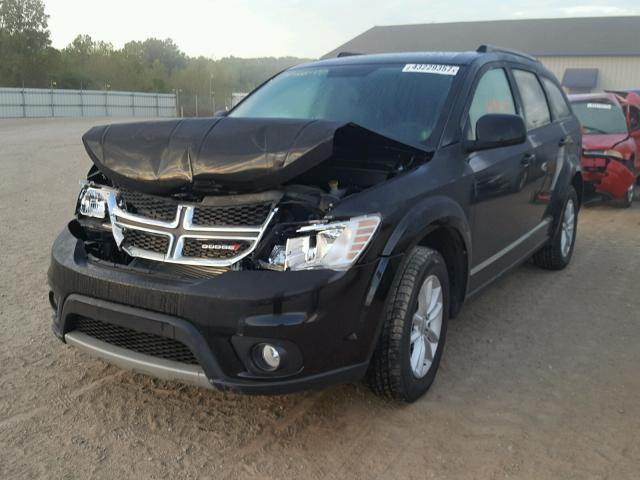 3C4PDCBG3FT628340 - 2015 DODGE JOURNEY SX BLACK photo 2