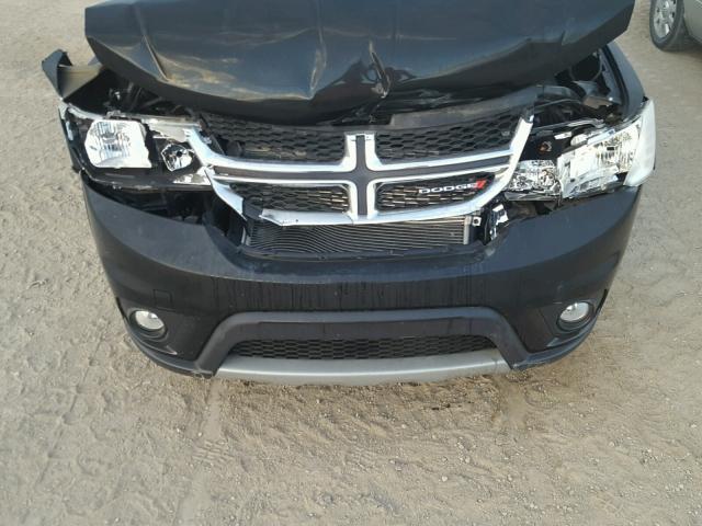 3C4PDCBG3FT628340 - 2015 DODGE JOURNEY SX BLACK photo 7