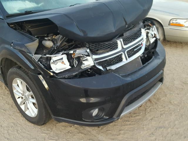 3C4PDCBG3FT628340 - 2015 DODGE JOURNEY SX BLACK photo 9