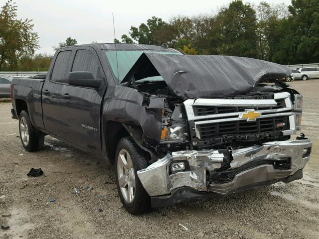 1GCVKREC8EZ174635 - 2014 CHEVROLET SILVERADO BLACK photo 1