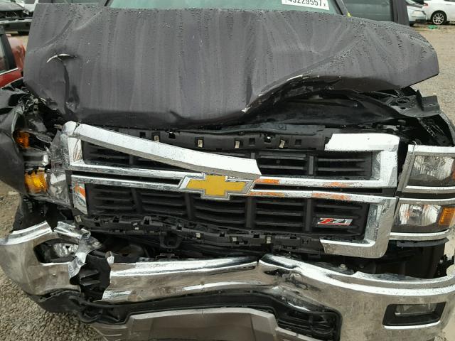 1GCVKREC8EZ174635 - 2014 CHEVROLET SILVERADO BLACK photo 7