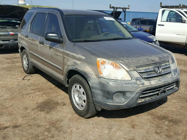 JHLRD68586C008615 - 2006 HONDA CR-V GOLD photo 1