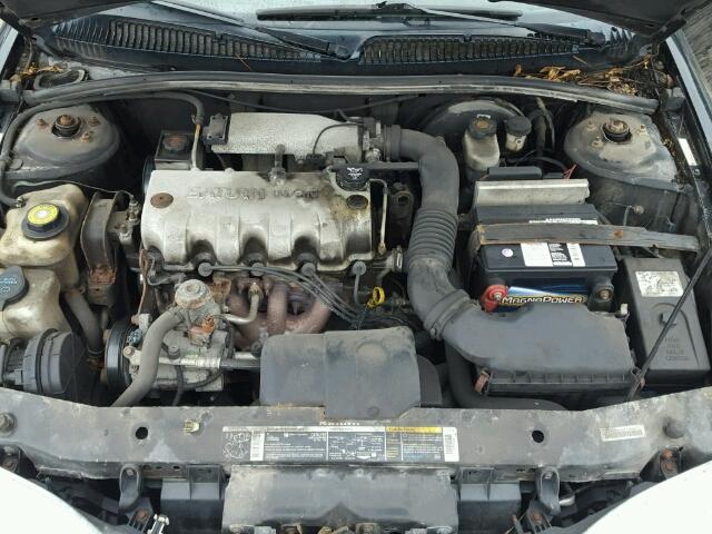 1G8ZN12862Z289833 - 2002 SATURN SC1 BLACK photo 7