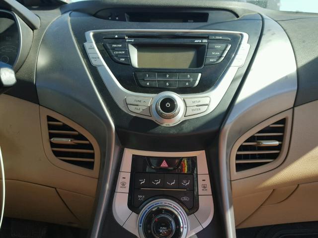 5NPDH4AE2BH014094 - 2011 HYUNDAI ELANTRA GL BEIGE photo 9