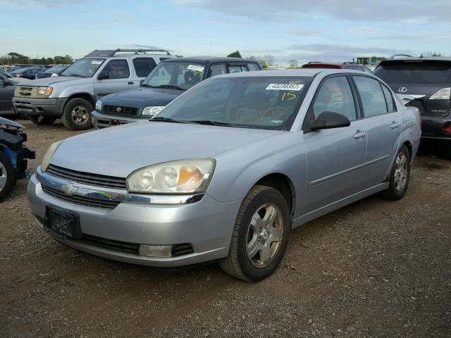 1G1ZU54864F233918 - 2004 CHEVROLET MALIBU LT SILVER photo 2