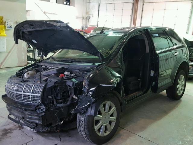 2LMDU88C09BJ09931 - 2009 LINCOLN MKX BLACK photo 2