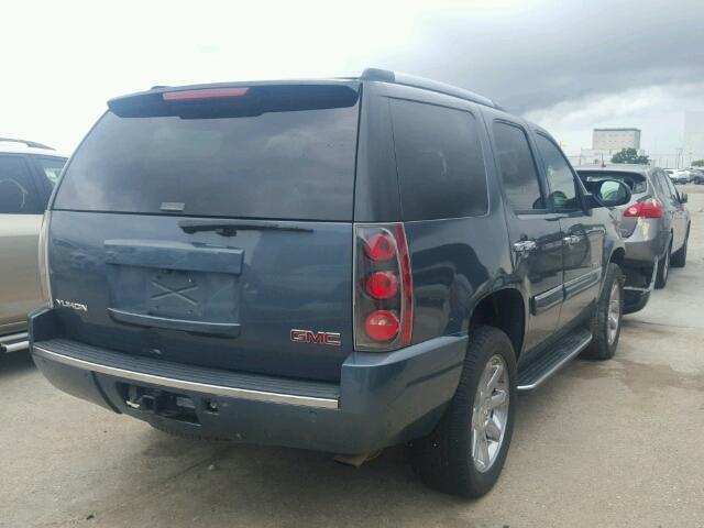 1GKFK63897J387892 - 2007 GMC YUKON DENA BLUE photo 4