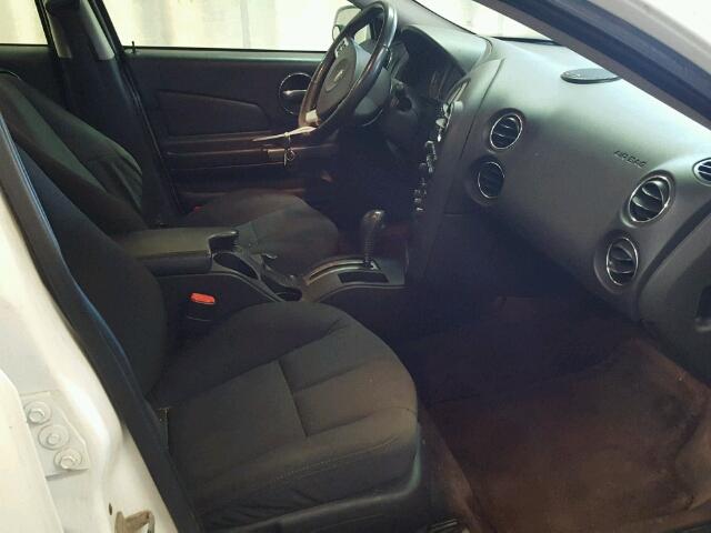 2G2WP582X71224713 - 2007 PONTIAC GRAND PRIX WHITE photo 5