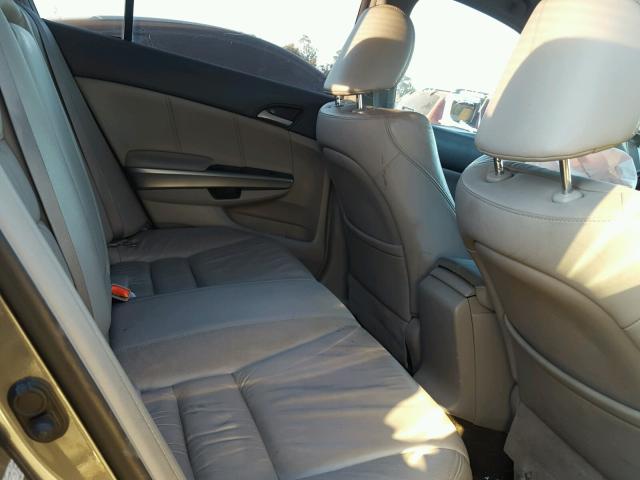 1HGCP36888A044519 - 2008 HONDA ACCORD EXL GRAY photo 6