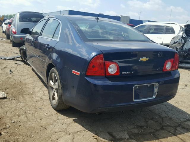 1G1ZC5E11BF313676 - 2011 CHEVROLET MALIBU 1LT ლურჯი ფოტო 3