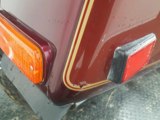 1HFSC0227DA322512 - 1983 HONDA GL1100 A MAROON photo 15