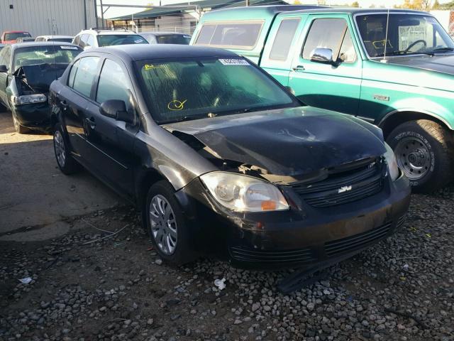 1G1AD5F52A7163520 - 2010 CHEVROLET COBALT 1LT BLACK photo 1