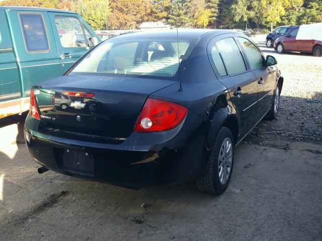 1G1AD5F52A7163520 - 2010 CHEVROLET COBALT 1LT BLACK photo 4