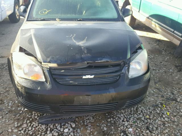 1G1AD5F52A7163520 - 2010 CHEVROLET COBALT 1LT BLACK photo 9