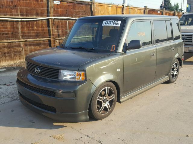 JTLKT324264051992 - 2006 TOYOTA SCION XB ნაცრისფერი ფოტო 2