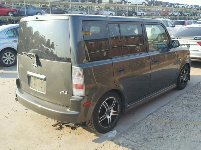 JTLKT324264051992 - 2006 TOYOTA SCION XB ნაცრისფერი ფოტო 4