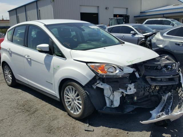 1FADP5BU7DL507787 - 2013 FORD C-MAX SEL WHITE photo 1