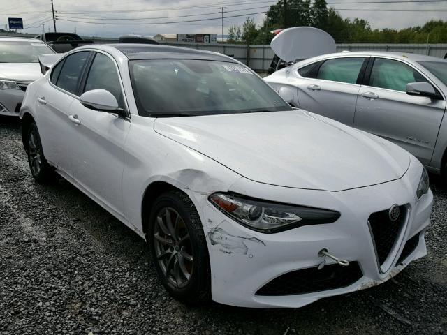 ZARFAEDN0J7573960 - 2018 ALFA ROMEO GIULIA Q4 WHITE photo 1