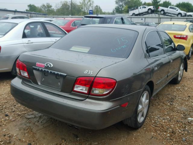 JNKDA31A43T103057 - 2003 INFINITI I35 GRAY photo 4