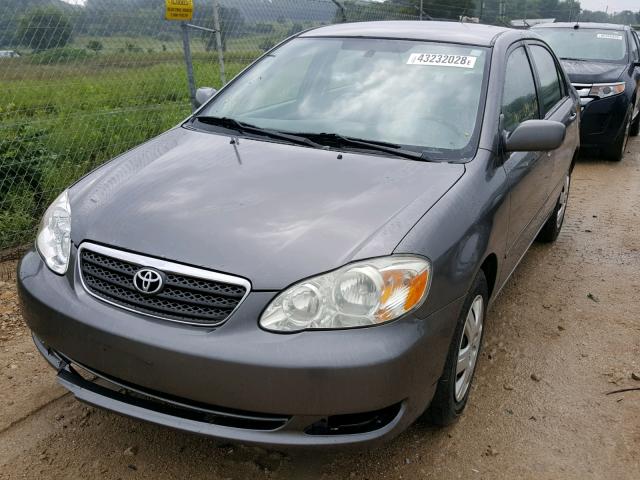 1NXBR32E15Z516758 - 2005 TOYOTA COROLLA 4W GRAY photo 2