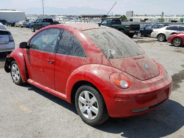 3VWRG31C37M500509 - 2007 VOLKSWAGEN NEW BEETLE წითელი ფოტო 3