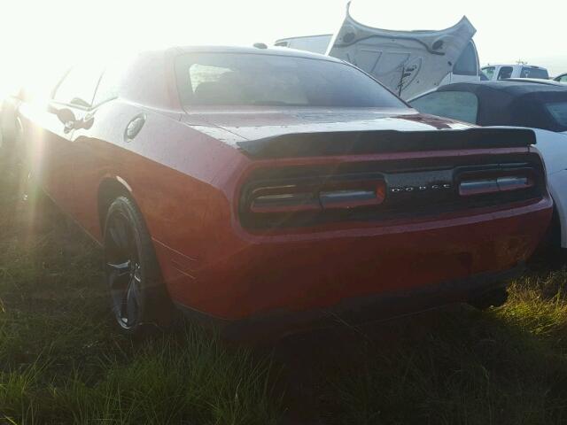 2C3CDZAG3HH618250 - 2017 DODGE CHALLENGER RED photo 3