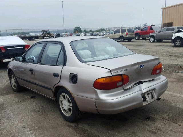 1Y1SK528XYZ405837 - 2000 CHEVROLET GEO PRIZM 棕色 照片 3
