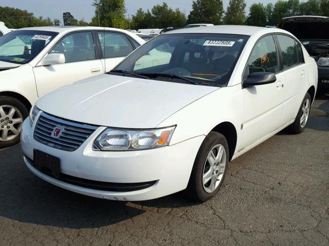 1G8AJ58F57Z209810 - 2007 SATURN ION LEVEL WHITE photo 2