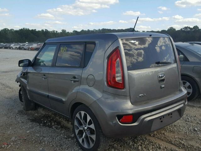 KNDJT2A64C7371457 - 2012 KIA SOUL + GRAY photo 3