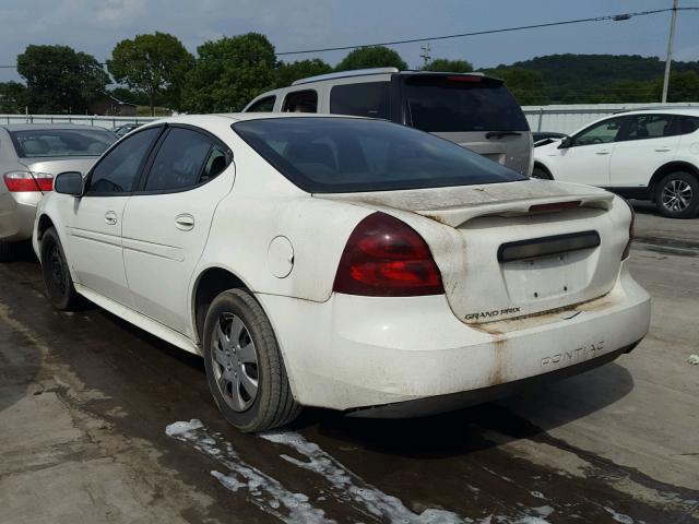 2G2WP522X51234177 - 2005 PONTIAC GRAND PRIX WHITE photo 3