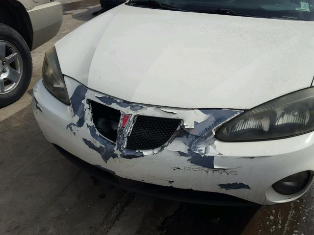 2G2WP522X51234177 - 2005 PONTIAC GRAND PRIX WHITE photo 9