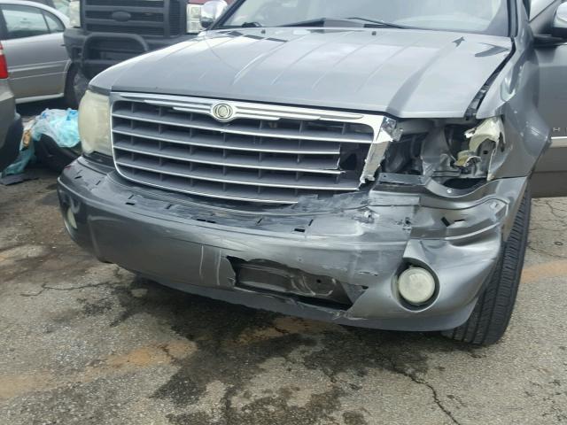1A8HX58207F503917 - 2007 CHRYSLER ASPEN LIMI GRAY photo 9