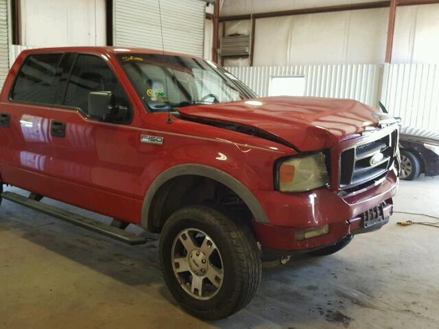 1FTPW14594KC31790 - 2004 FORD F150 SUPER RED photo 9